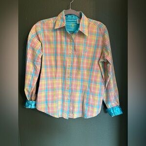 Twenty x vintage rodeo shirt, silk cuffs, beautiful buttons